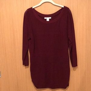 White House Black Market Tunic Sweater